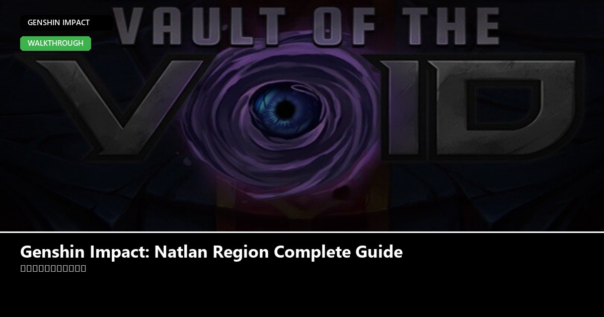 Genshin Impact: Natlan Region Complete Guide - Genshin Impact guide - GameGuide